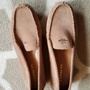 Coach Loafer shoes in light brown size 7.5